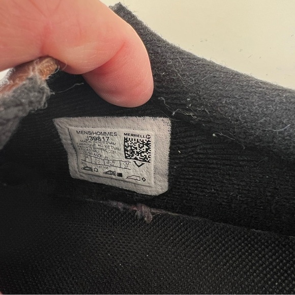 Men’s Merrell Men's Jungle Moc Brown Leather Earth Brown Leather Slide On Shoes - Picture 6 of 7